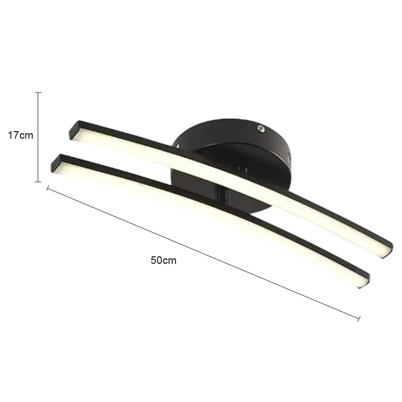 DecorBites™ LED Ceiling Light Fixture Modern Nordic Living Room Bedroom Kitchen Balcony Lamp