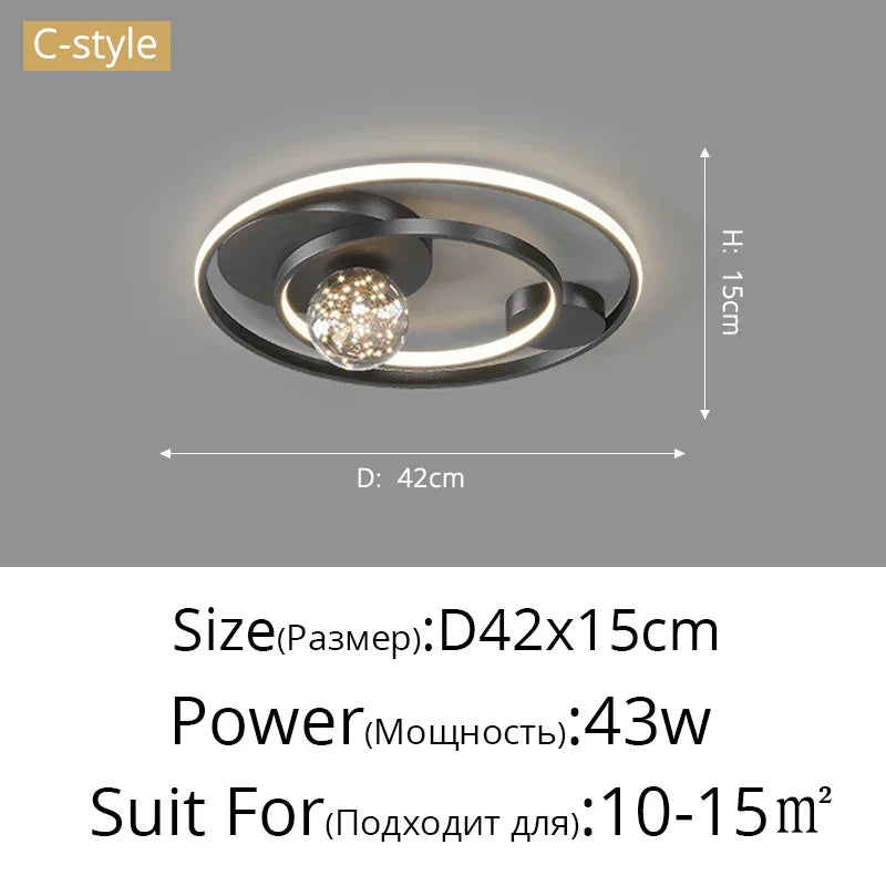 DecorBites™ Gypsophila Chandelier: Modern Ceiling Light for Living Room, Bedroom, Home.