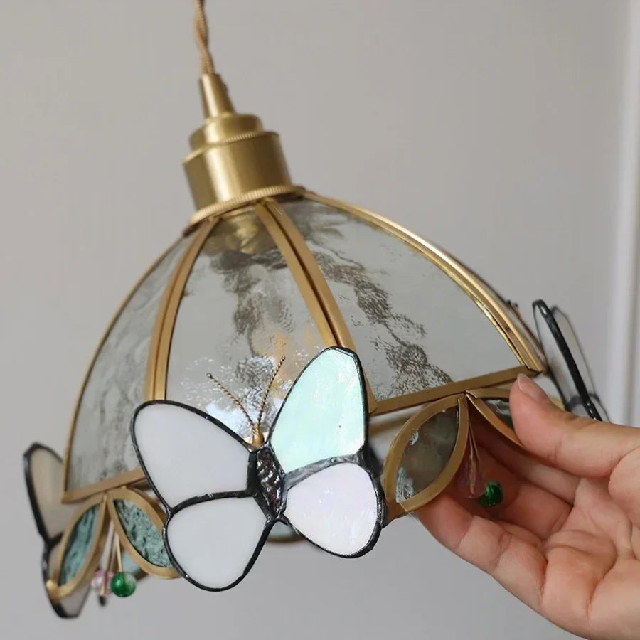 DecorBites™ Butterfly Glass LED Wall Lights - Modern Nordic Style Bedside Lamp