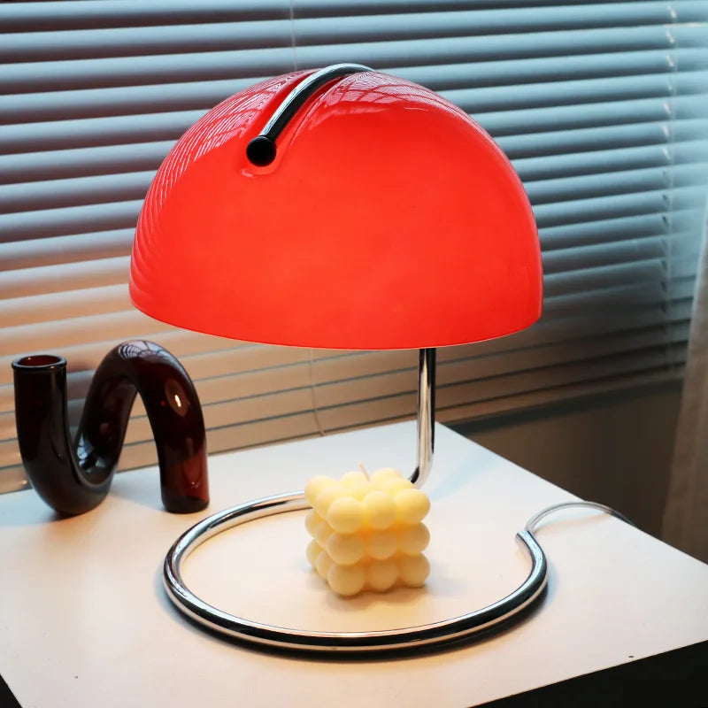 DecorBites™ Bauhaus Mushroom Modern LED Desk Lamp With Fireless Aromatherapy