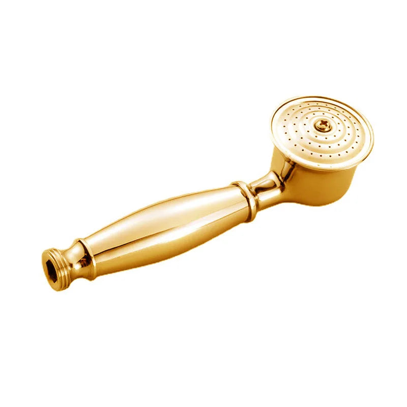 DecorBites™ Brass Bath Shower Hand Holder Chrome Plated Bathroom Accessories