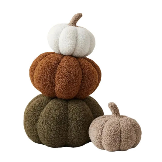 DecorBites™ 3D Pumpkin Throw Pillow for Home Decoration in Living Room Sofa Couch