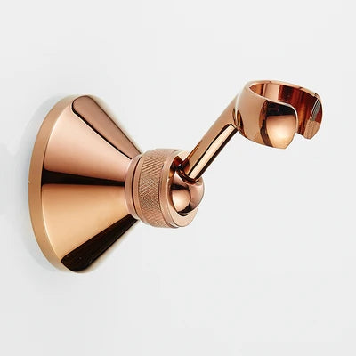 DecorBites™ Antique Handheld Shower Head with Holder, Plumbing Hose, and Toilet Bidet Sprayer
