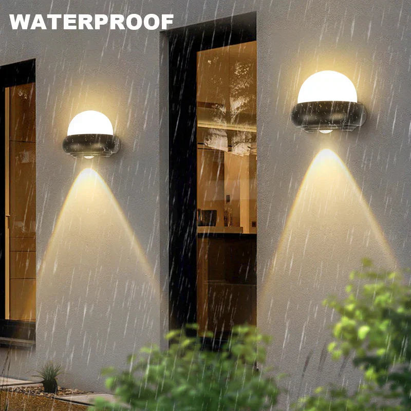 DecorBites™ LED Wall Lamp: Interior & Exterior HomeDecor Light for Courtyard, Stair, Bedroom & Garden