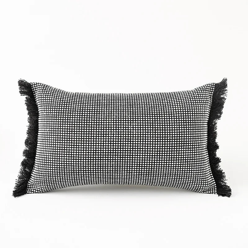 DecorBites™ Cozy Green Handmade Pillow Cover 45x45cm - Nordic Fall Winter Home Decor