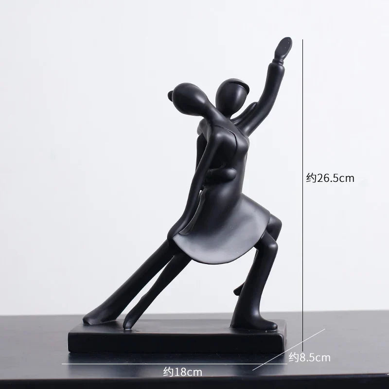 Abstract Figures Sculpture Modern Minimalism Decor Room Crafts DecorBites™ Aesthetics