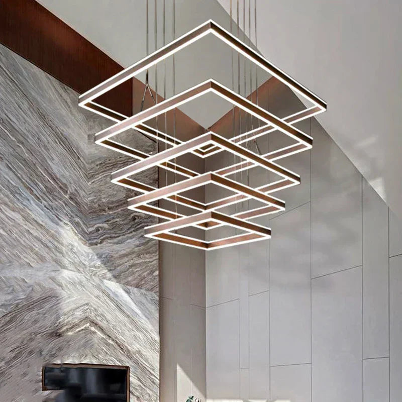 DecorBites™ LED Chandeliers Pendant Light Lamps for Living & Dining Room