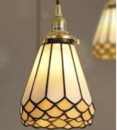 DecorBites™ Blue Glass Pendant Light for Bedroom Dinning Living Room
