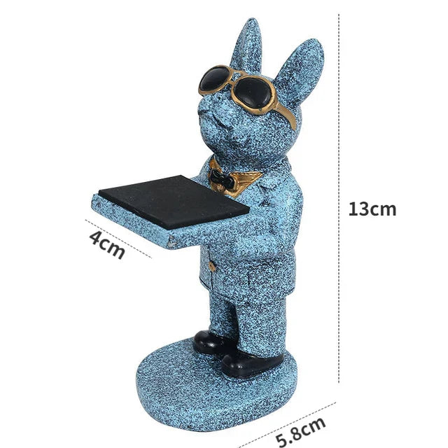 DecorBites™ Bear Statue Watch Rack: Smart Watch Display & Storage Stand
