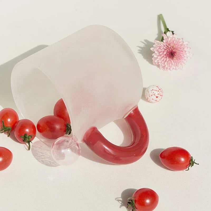 DecorBites™ Colorful Glass Mug Set 350ml