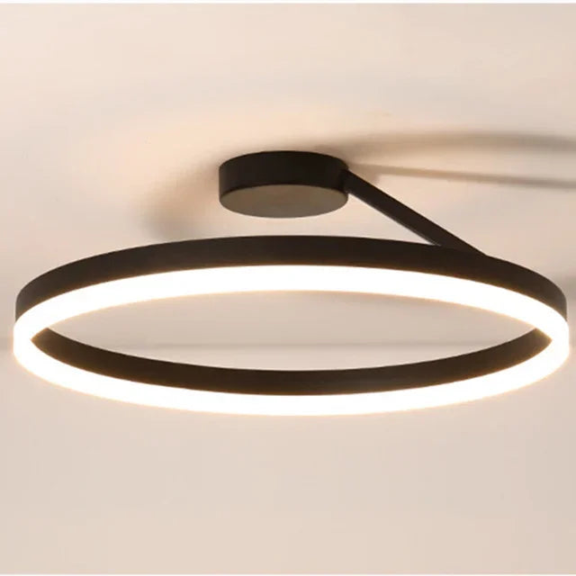 DecorBites™ LED Ring Chandelier for Dining Living Room Bedroom Decor