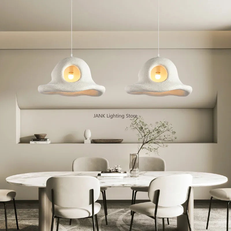 DecorBites™ Island LED Chandelier for Coffee Shop, Bar, Bedroom - Wabi Sabi Personality Indoor Decor
