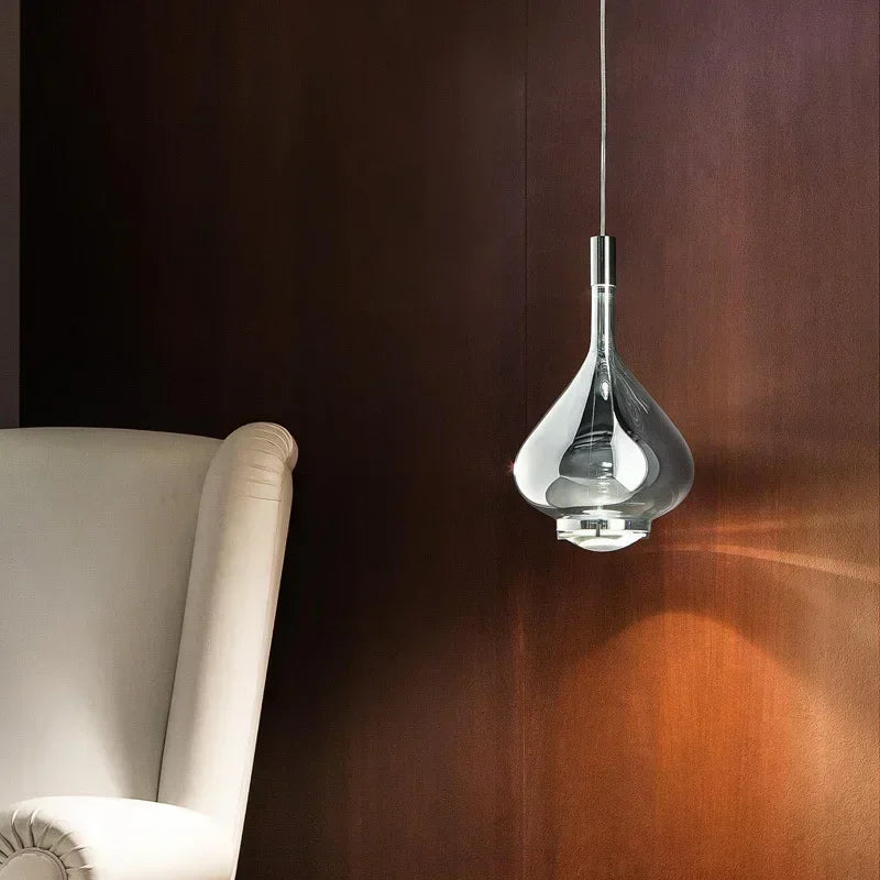 DecorBites™ LED Glass Pendant Lamp: Hotel Kitchen Restaurant Bar Chandeliers Lighting