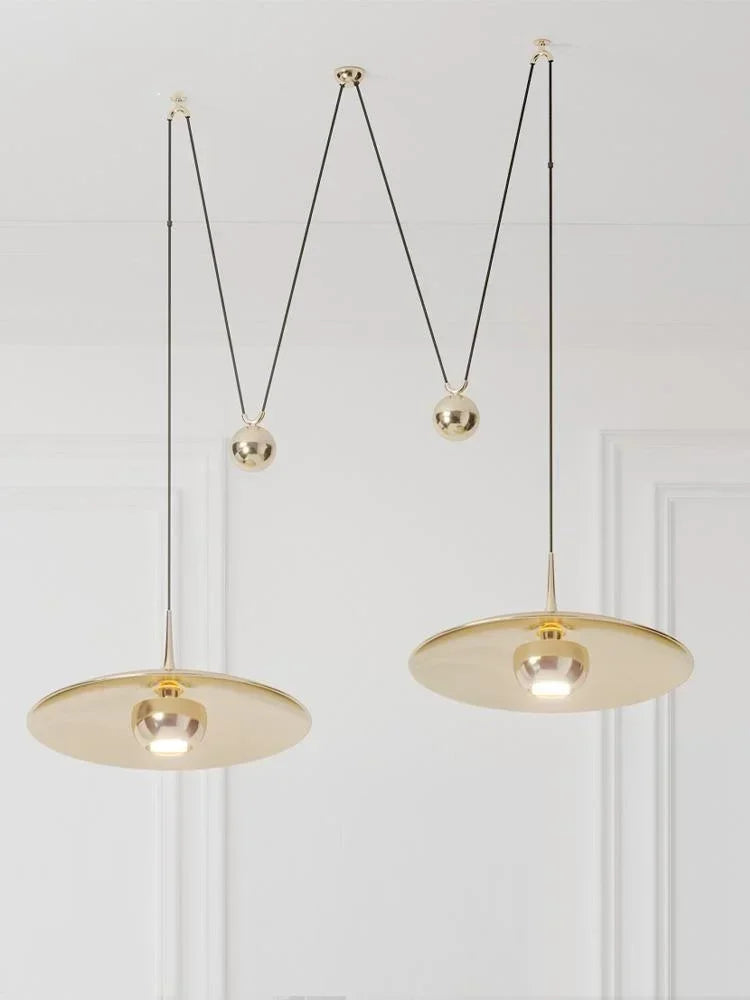 DecorBites™ LED Pendant Lighting Lamp for Bedroom Dining Room Bedside, Adjustable Hanging Light Fixture