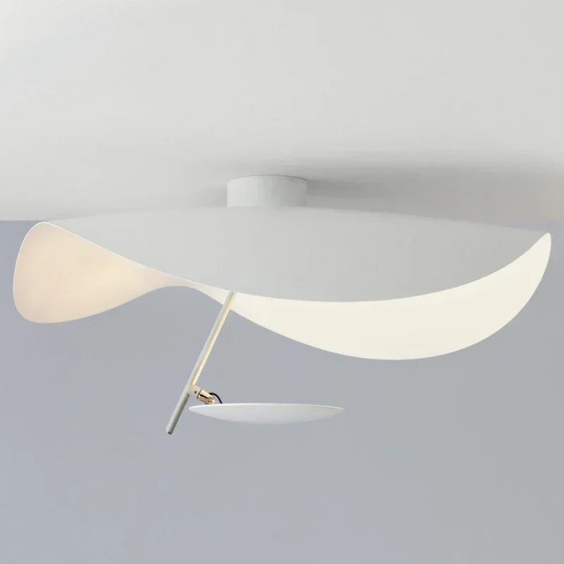 DecorBites™ Lotus Leaf LED Ceiling Chandelier Black/White Indoor Lighting
