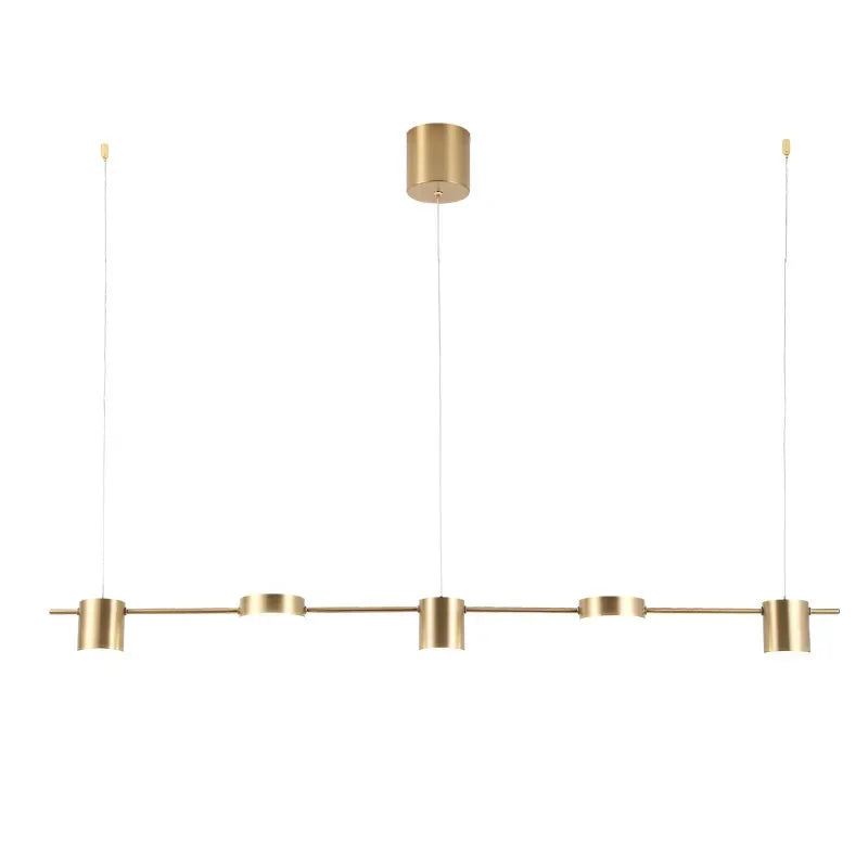 DecorBites™ Dimmable LED Ceiling Chandelier for Living Room & Kitchen - Modern Hanging Light Fixture