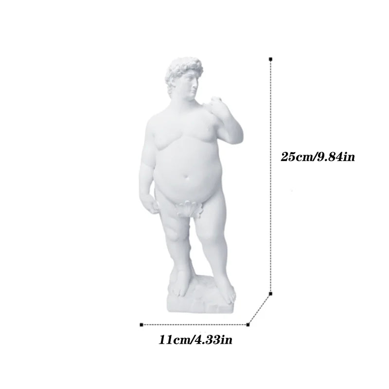 DecorBites™ Abstract Human Body Sculpture Resin Craft Desktop Ornaments Garden Art Decoration