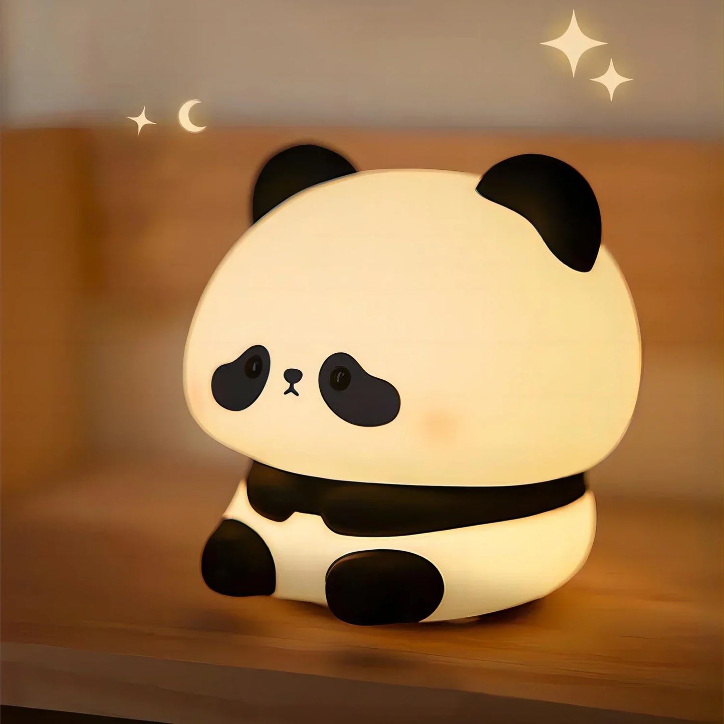 DecorBites™ Animal Silicone Night Light USB Rechargeable Timer Baby Kids Bedside Lamp