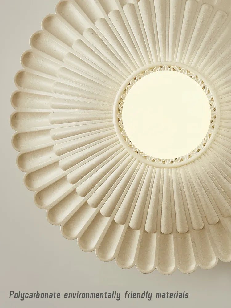 DecorBites™ French Cream Wind Wall Lamp - Pastoral Style Bedroom Sconce