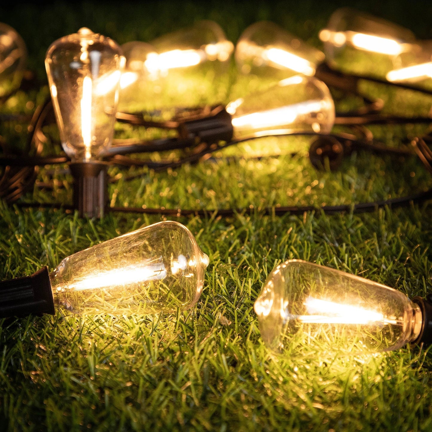 DecorBites™ LED String Light Bulb E12 1W Shatterproof Decorative Plastic Replacement