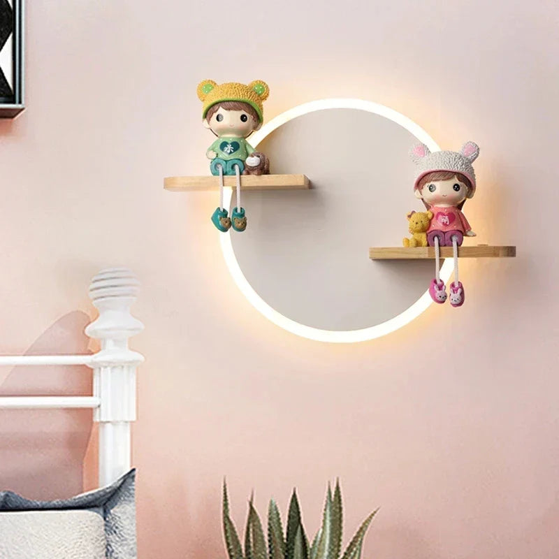DecorBites™ LED Wall Lamp: Modern Nordic Design for Children's Room, Aisle, Bedroom, Living Room