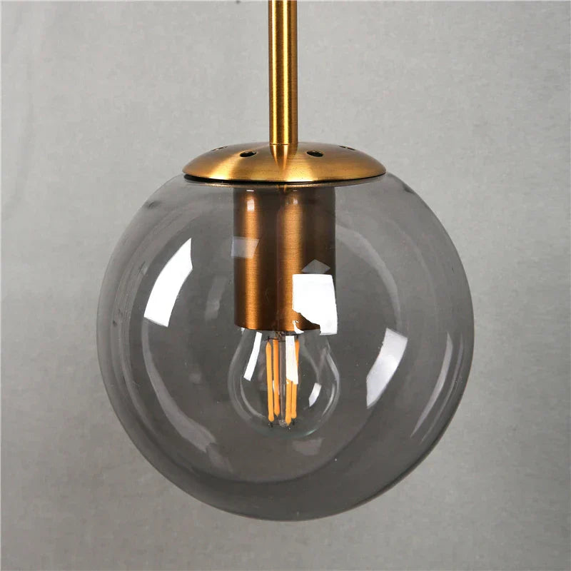 DecorBites™ Glass Ball LED Wall Light for Bedroom Decoration and Living Room Fixtures