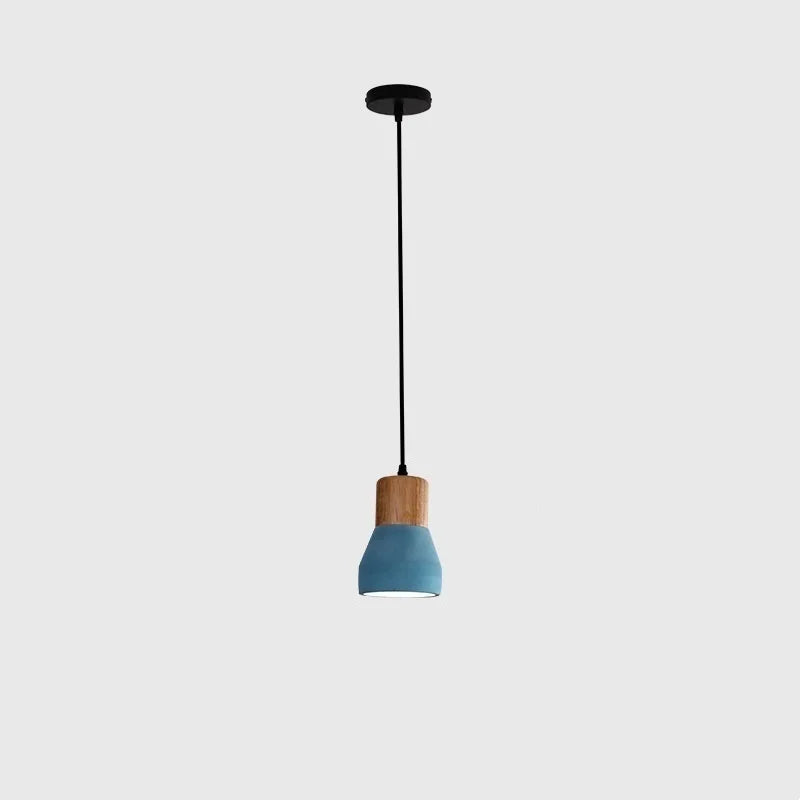 DecorBites™ Cement LED Pendant Lamp Industrial Decor Bedroom Living Room Bar Cafe