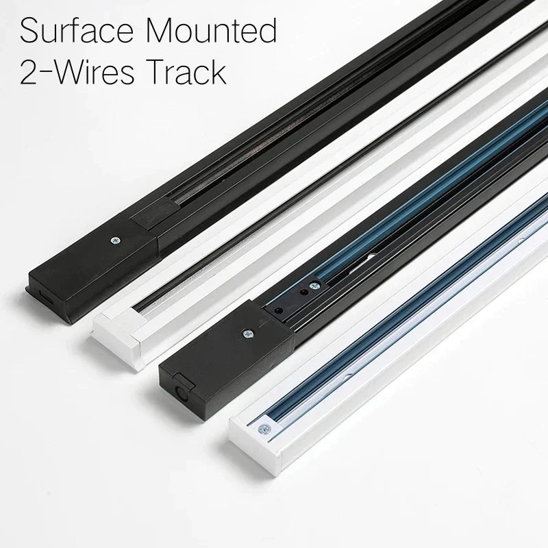 DecorBites™ Aluminum Track Rail LED Ceiling Spotlight Linear Track Lighting System.
