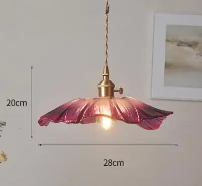 DecorBites™ Blue Glass Pendant Lights for Bedroom Dinning Living Room
