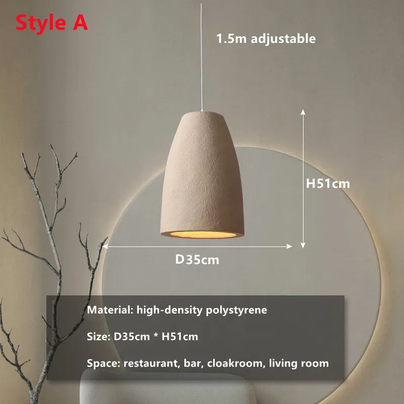 DecorBites™ Cement LED Chandelier Light for Home Decor and Bar Designer Bedroom