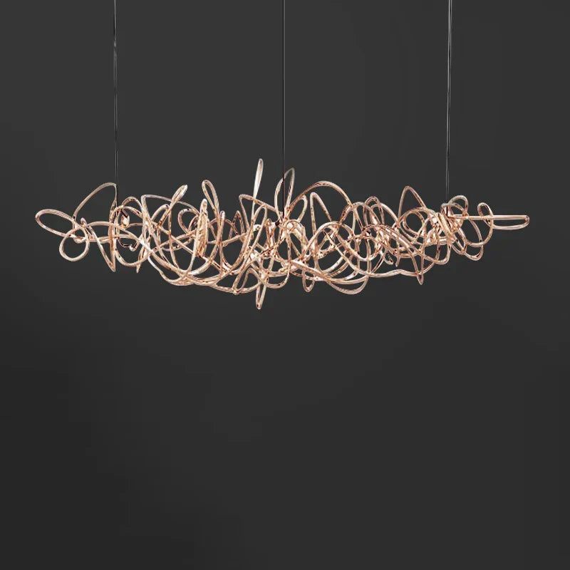 DecorBites™ LED Pendant Chandeliers for Modern Living & Dining Room Lighting