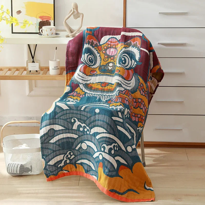 DecorBites™ Cotton Bath Towel - Soft & Absorbent 80x160cm - Large & Luxurious