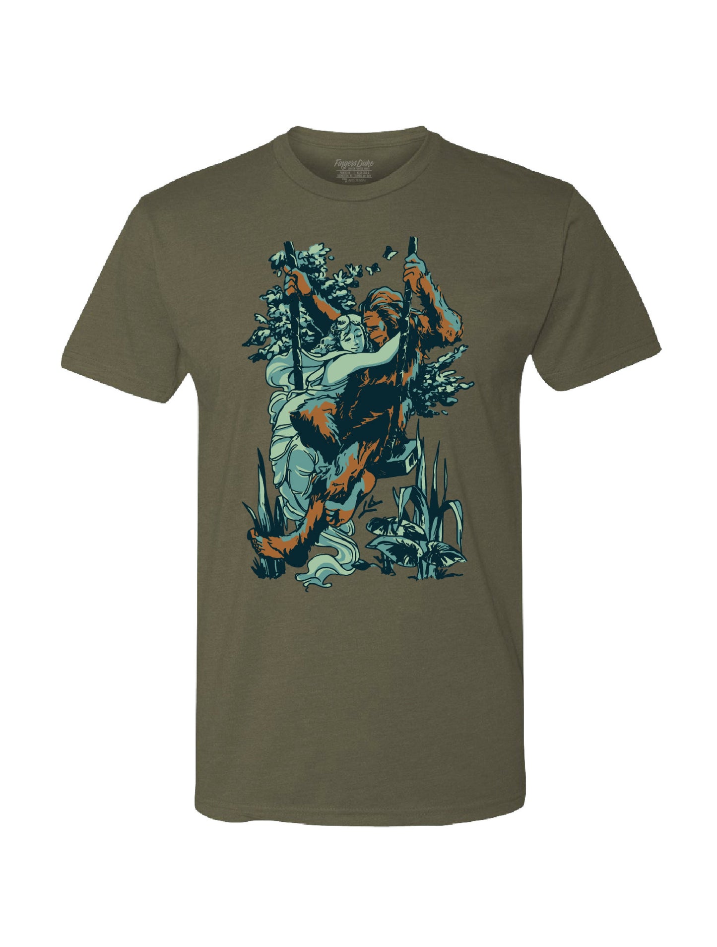 Swingin' With Sasquatch · Unisex T-Shirt