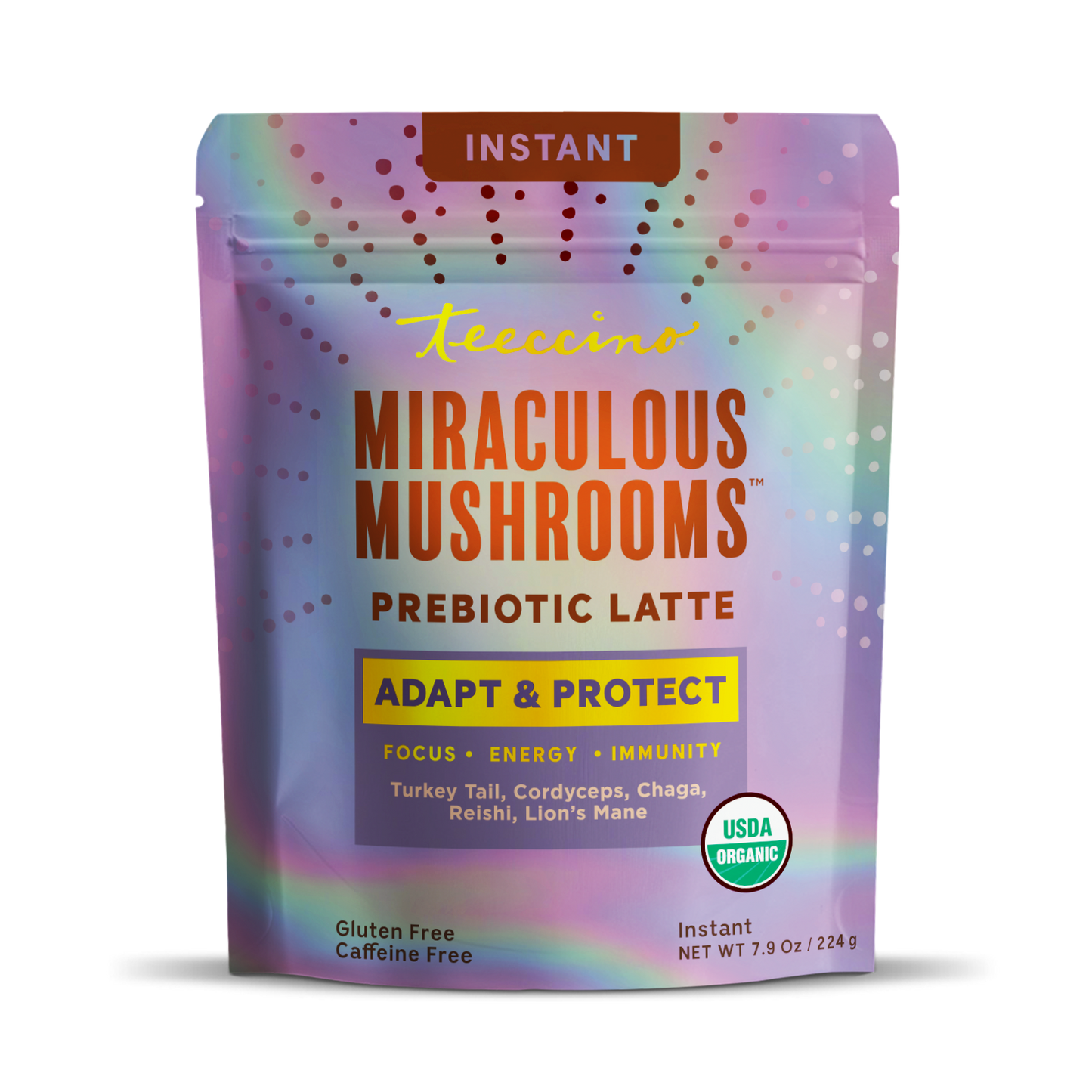 Instant Miraculous Mushrooms® Adapt & Protect Herbal Latte