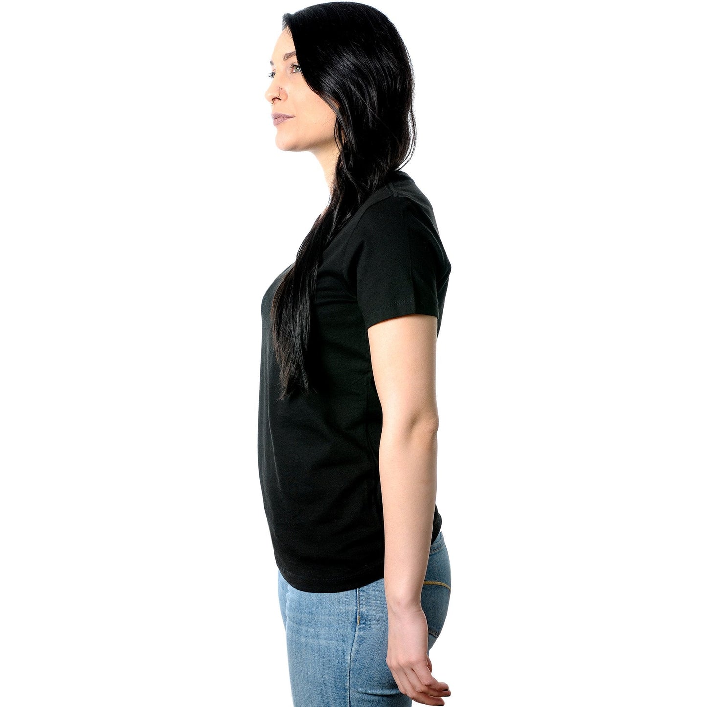 Forever Alone Tapered V-Neck Tee Shirt