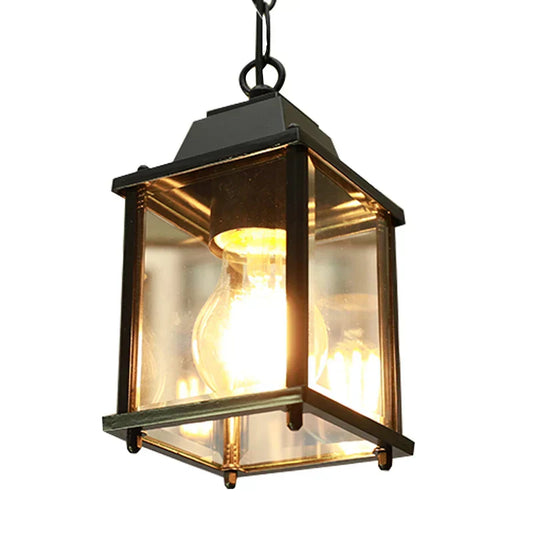 DecorBites™ Garden Pendant Lamp: Waterproof Hanging Lantern for Courtyard and Balcony