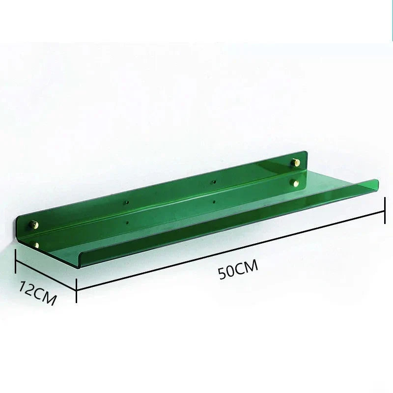 DecorBites™ Acrylic Wall Shelf Organizer for Home Decor