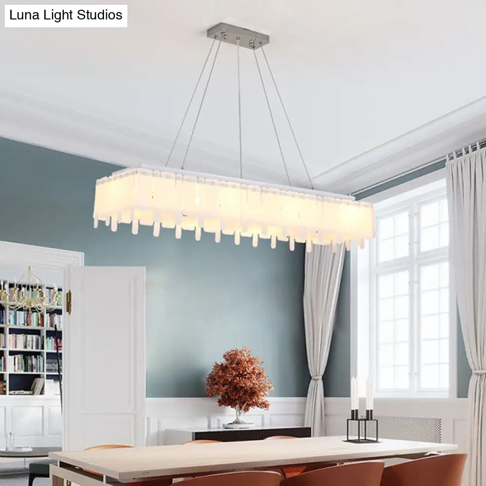 DecorBites™ Adjustable Acrylic LED Island Pendant Light with Hanging Cord