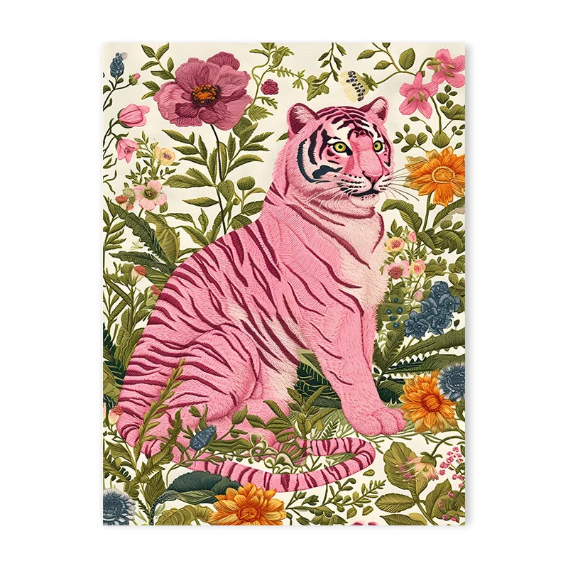 DecorBites™ Animal Canvas Painting - Bathroom Wall Art