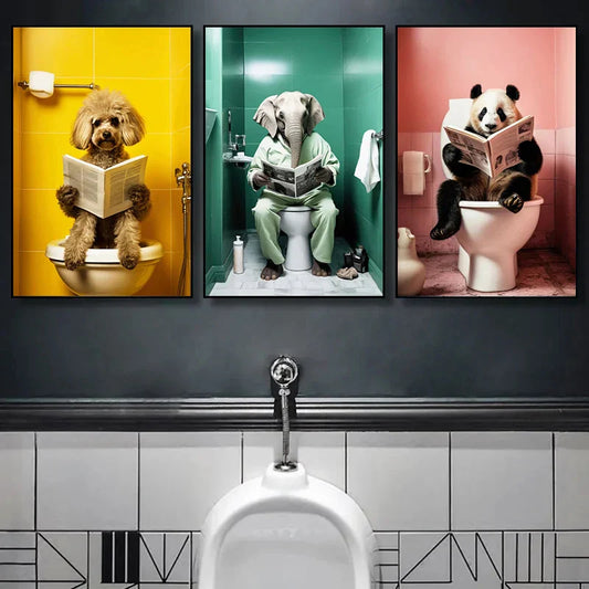 DecorBites™ Animal Posters Set for Home Decor
