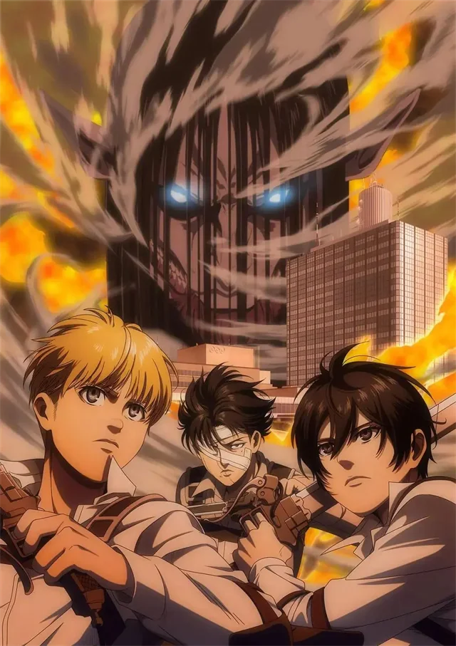 DecorBites™ Attack on Titan Final Season Poster