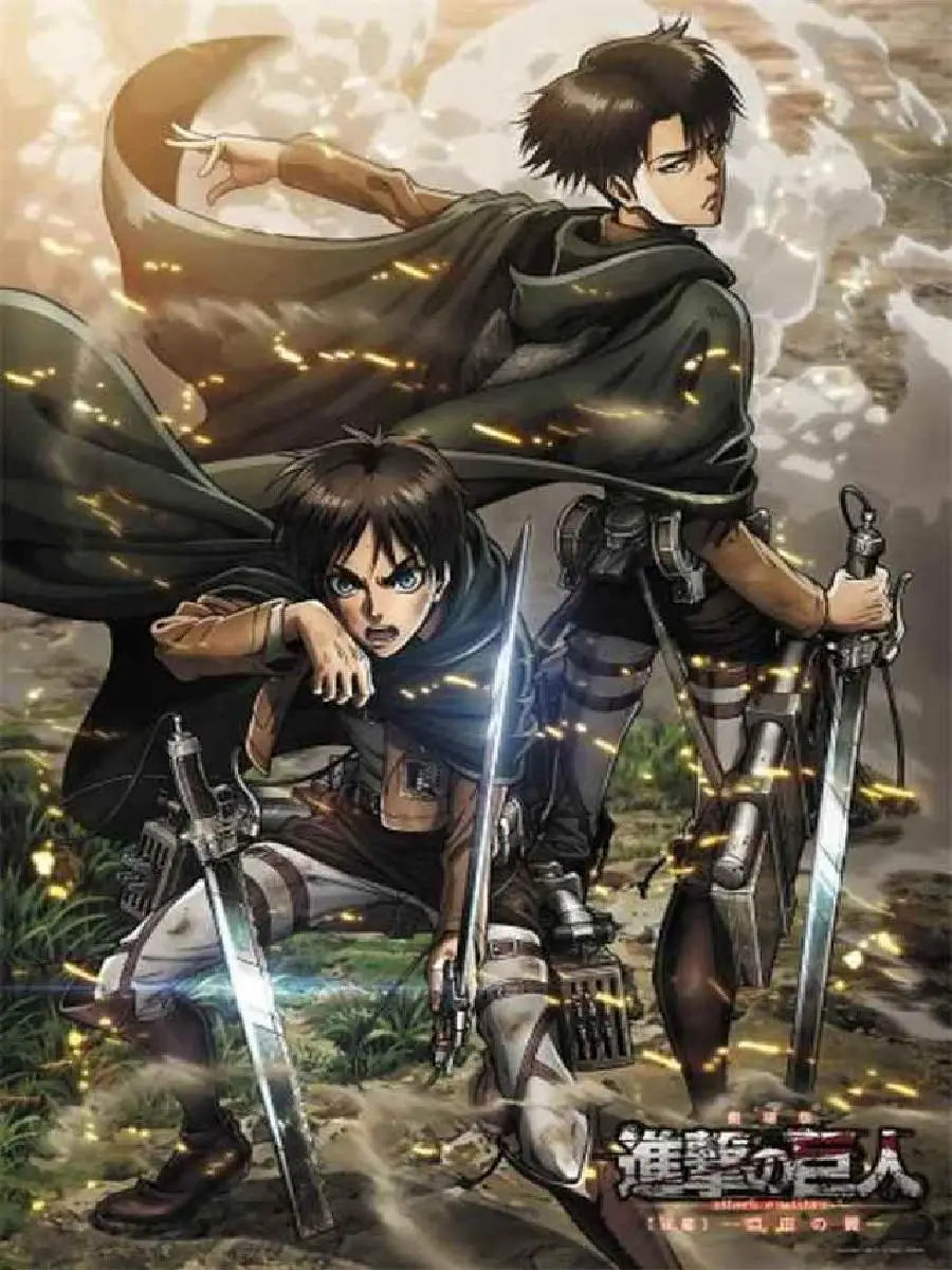 DecorBites™ Attack on Titan Final Season Poster Canvas Art