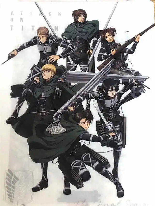 DecorBites™ "Attack on Titan Final Season Poster for Home Decor"