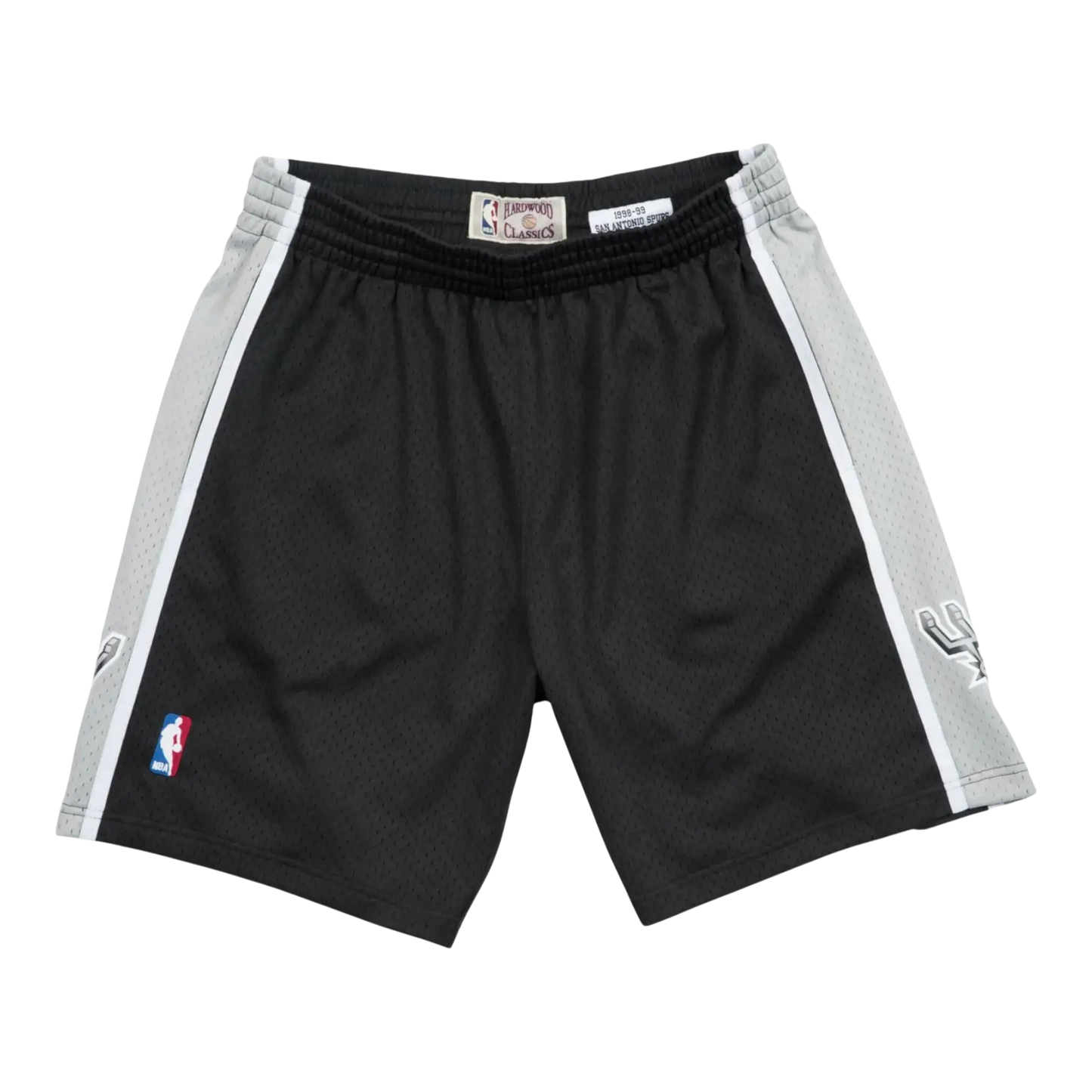 Mitchell & Ness NBA Swingman San Antonio Spurs Road 1998-99 Men Shorts Black
