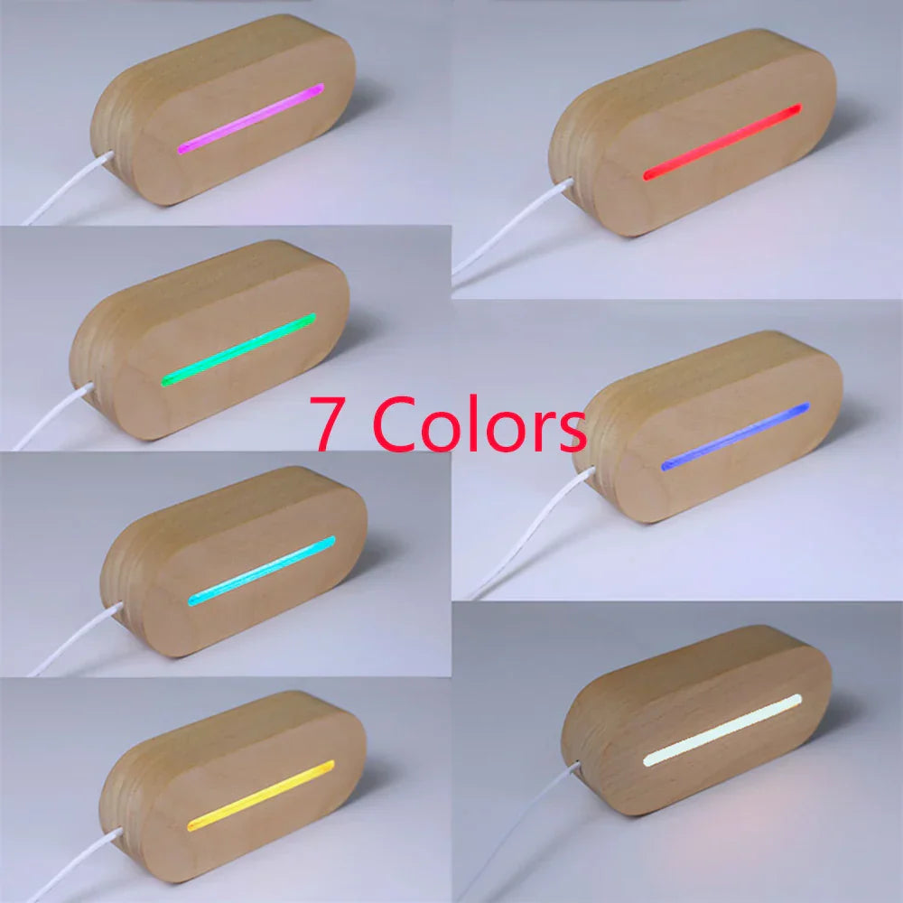 DecorBites™ Baby Kids USB Night Light Personalized Children Name Lamp Custom Nursery Newborn Bedroom Home Decoration Birthday Souvenir Gift