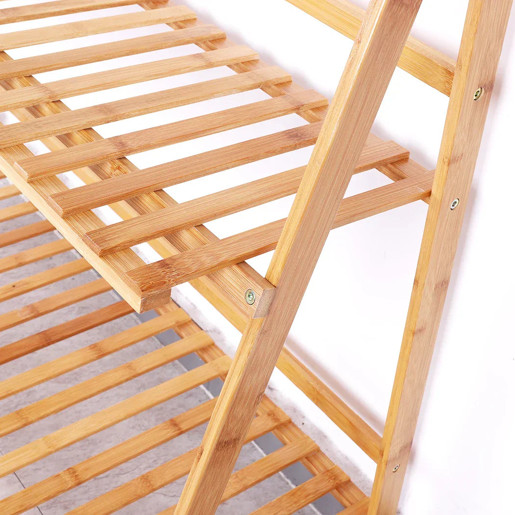 DecorBites™ Bamboo Plant Stand Organizer Shelf - Indoor/Outdoor