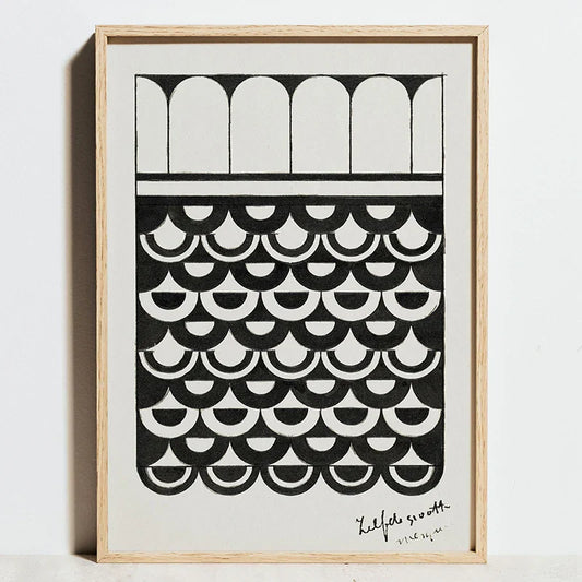 DecorBites™ Bauhaus Geometric Exhibition Canvas Art Posters