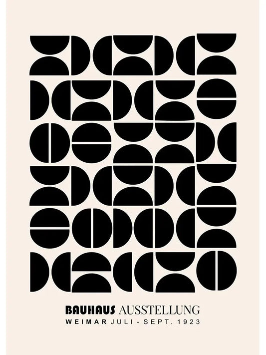 DecorBites™ Black & White Modernism Canvas Print Home Decor