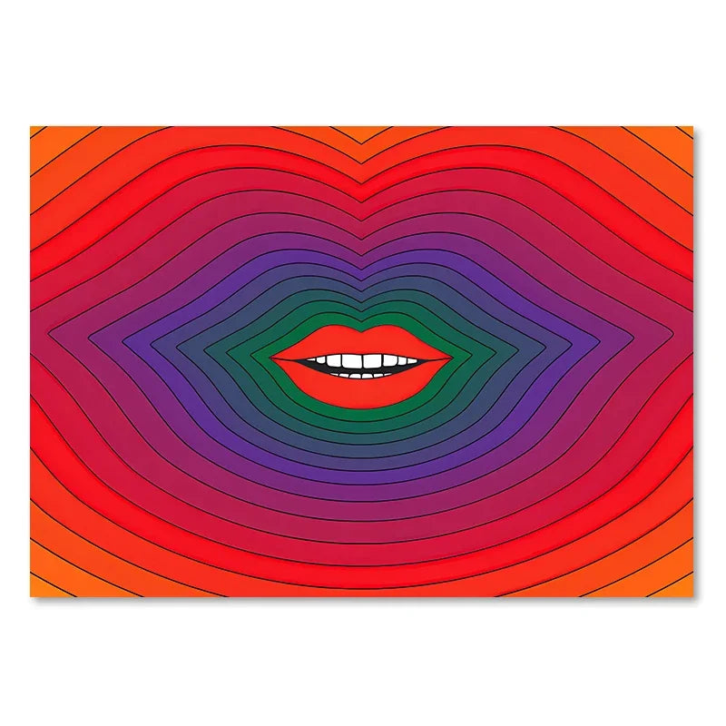 DecorBites™ Boho Sunset Art Prints for Living Room