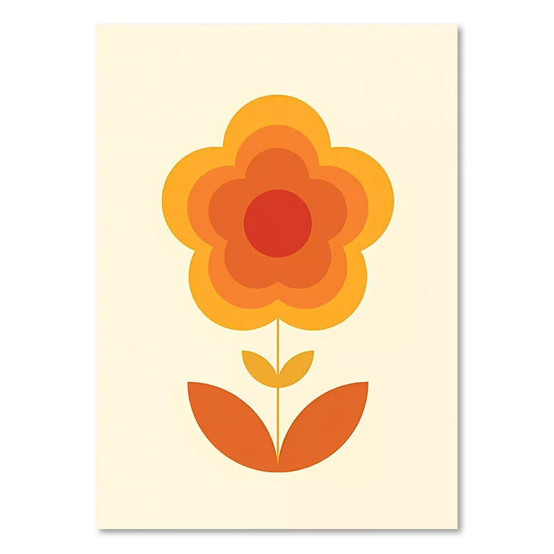 DecorBites™ Boho Sunset Art Prints for Living Room